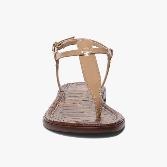 Sam Edelman Gigi Thong Sandal Almond Color SZ - Picture 5 of 7